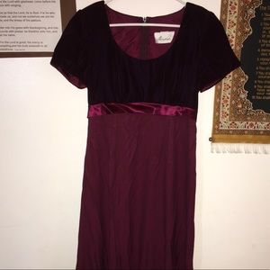 Red Michelangelo floor length dress